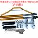 Off-road vehicle inverted front shock absorber with steering wheel fork