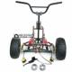 DIY four-wheel ATV suspension brake steering assembly