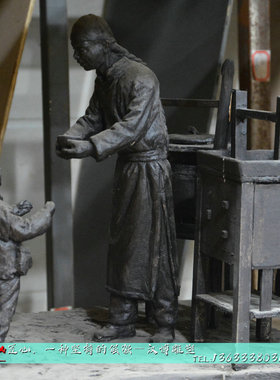 玻璃钢厂家广场塑像定制园林仿铜