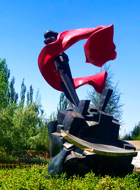 铸铜不锈钢刀剑雕塑定制做