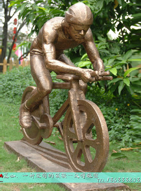 商业步行街滑滑板定制人物雕塑