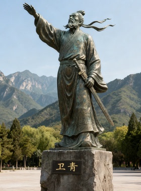 老子石雕定制校园主题历史名人诗人雕塑大型广场景区故居景观小品