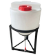 30L small cone bottom dosing box mixing barrel 100L aquaculture feces vertical flow precipitator conical plastic barrel