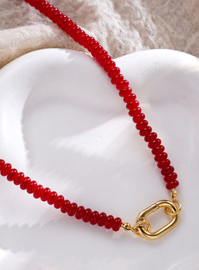 European American beaded necklaces for ladies' accessories女