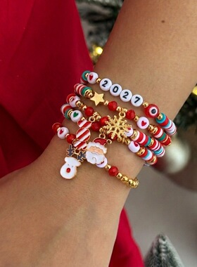 Christmas bracelet elegant Christmas decoration for women新