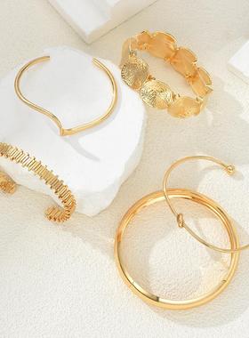 Retro and simple chain women fashionable bracelet跨境女手镯