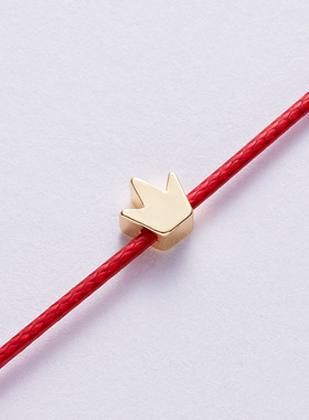 A heart-shaped butterfly woven bracelet for ladies编织手链女