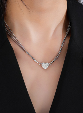 Cross-border Love Necklace - Multi-layered Jewelry跨境项链女