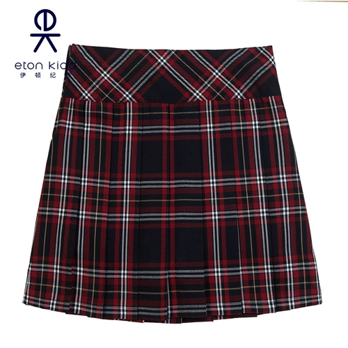 Форма, клетчатая юбка на девочку, наряд маленькой принцессы, детская одежда