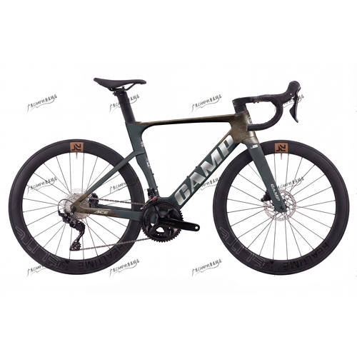 Camp坎普26新款ACE7000pro 105油碟全内走线破风碳纤维公路车碳轮 - 图2