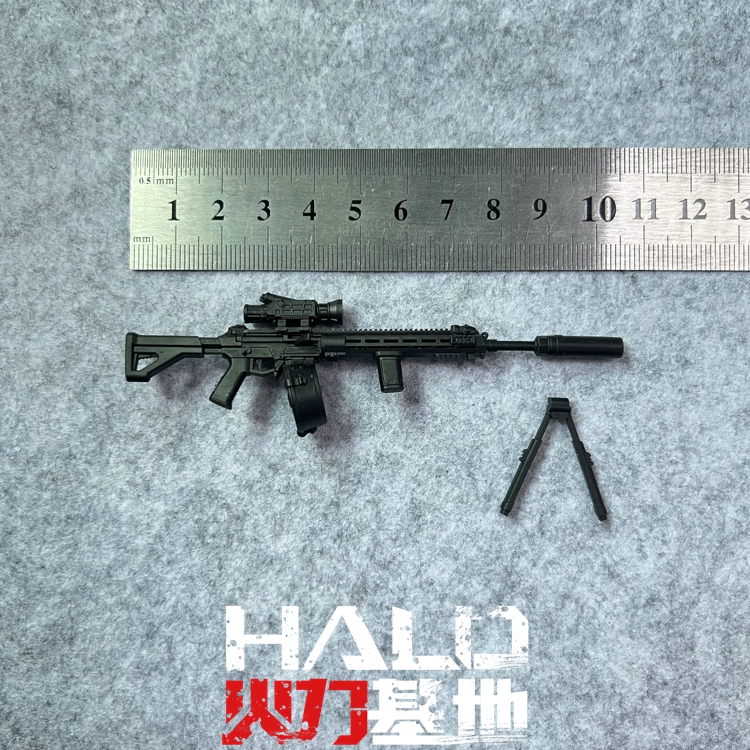 1/10适配漫威NECA麦克法兰GIJOE 6/7寸兵人191狙击突击枪配件武器-图0