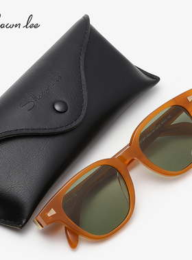 shawnlee韩国圆框墨镜百搭男