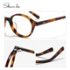 【李佳琦直播间新年礼物专场】Shawnlee板材椭圆猫眼书呆子眼镜