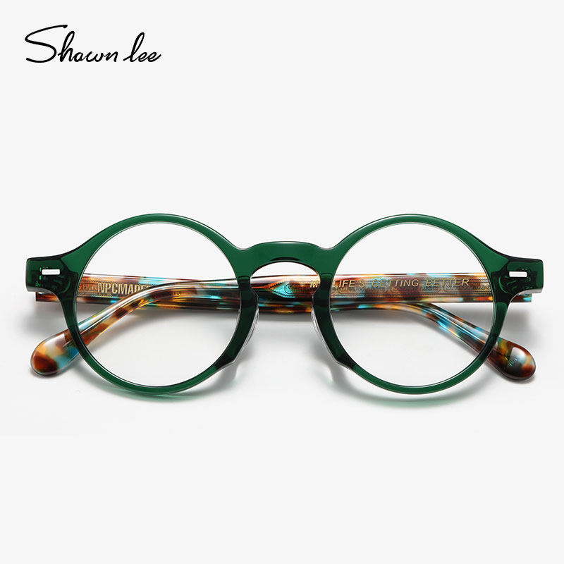Shawnlee龙纹限定复古猫眼书呆子近视眼镜女新中式眼镜框可配度数,淘宝优惠券,粉丝福利购,淘宝优惠卷