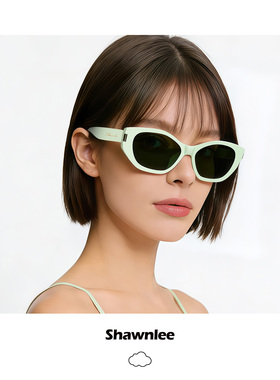Shawnlee复古窄框墨镜女辣妹