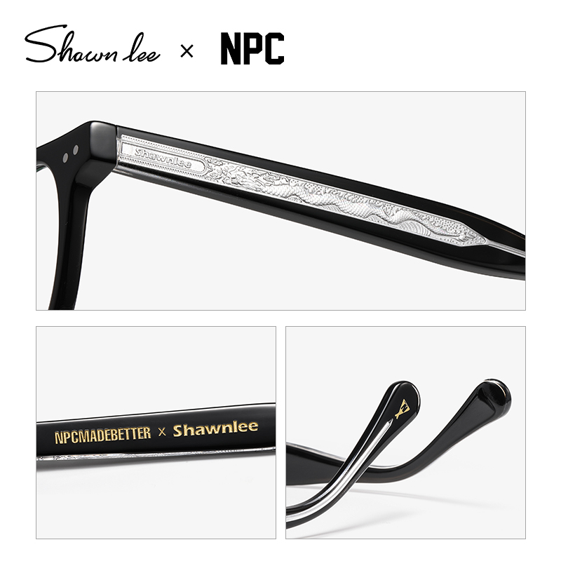 【520礼物】Shawnlee X NPC李晨同款龙年限定国风眼镜框男送男友