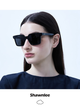 Shawnlee2026新款方翘边猫眼墨镜