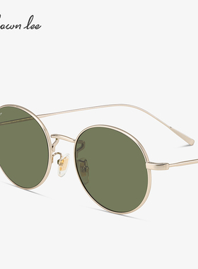 Shawnlee复古轻奢金属墨镜女