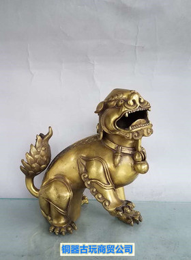 精工纯铜招财风水摆件熏香炉