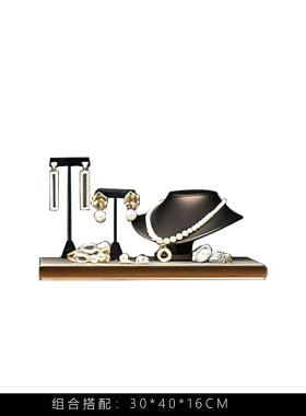 仿真皮摆件轻奢衣柜组合