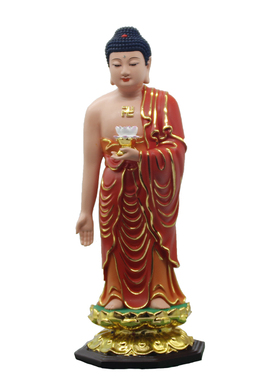 西方三圣阿弥陀佛家用工艺品现货