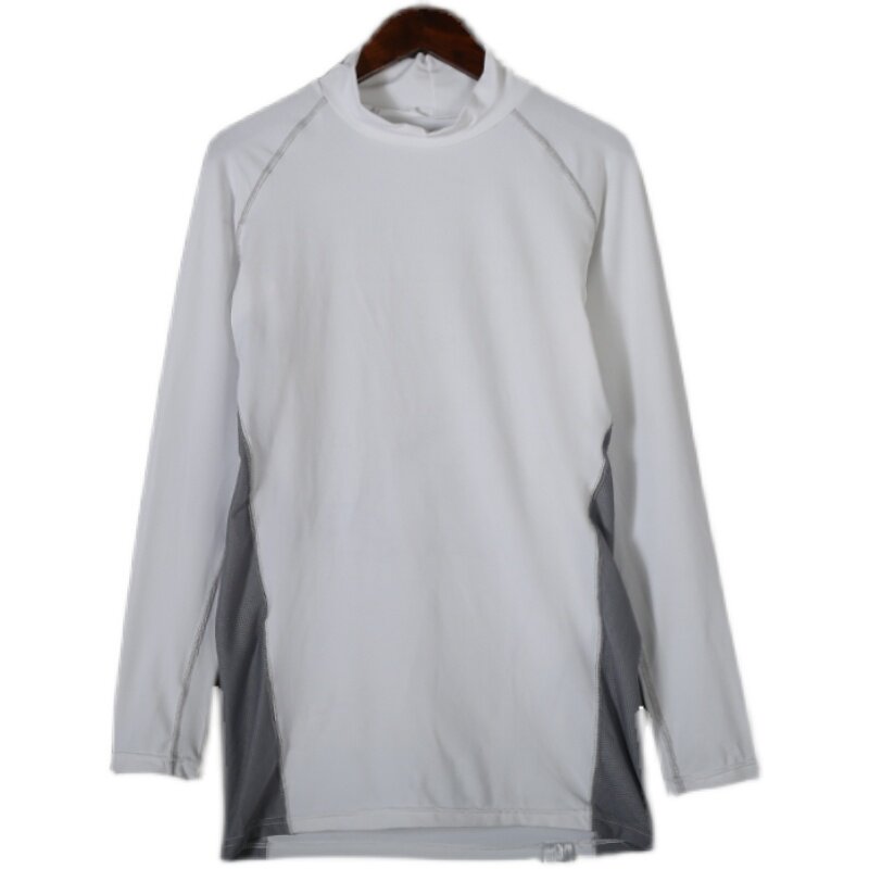 春秋款上新户外运动休闲长袖圆领T恤跑步训练健身服上衣速干透气