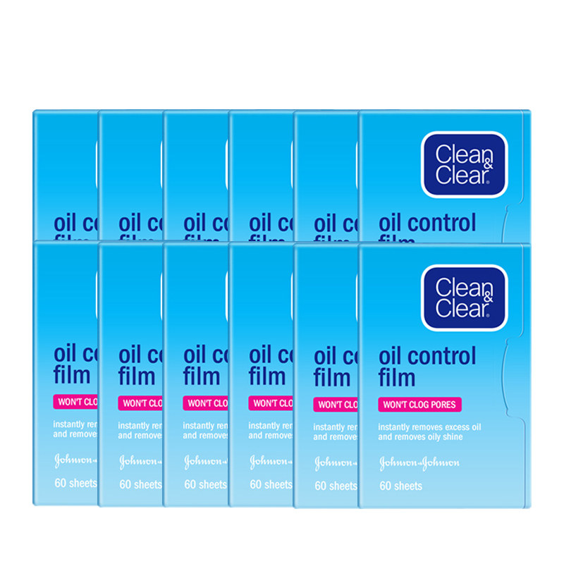 可伶可俐魔力吸油纸蓝膜60片*12 曼臣家居吸油纸/膜