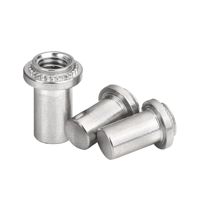 416不锈钢高强度硬化防水压铆螺母柱封闭密封螺柱bs4 b4 m3m4m5m6