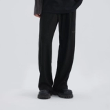 Белые демисезонные штаны для влюбленных, с вышивкой, этнический стиль, свободный прямой крой, оверсайз