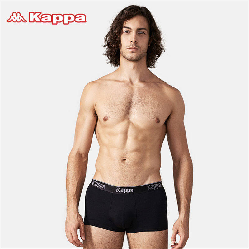 kappa 100支莫代尔冰丝感四角裤头 kappa内衣内裤