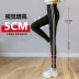 Quần legging đen phụ nữ mặc mùa xuân và mùa thu quần sọc dài co giãn cotton co giãn eo cao quần bó sát - Quần tây thường Quần tây thường