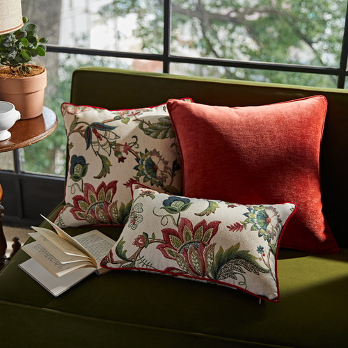 偏爱集复古法式抱枕高级感罗马艺术油画高档流苏美式沙发靠垫腰枕 - 图0