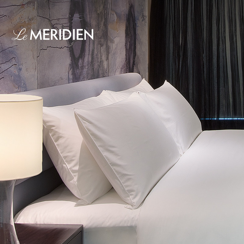 艾美五星级酒店枕头纤维无羽绒枕芯纯棉面料卧室家居睡眠,淘宝优惠券,粉丝福利购,淘宝优惠卷