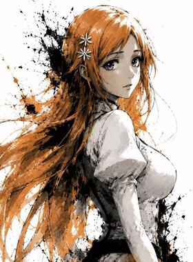 BLEACH 死神黑崎一护动漫软磁吸卡片二次元人物装饰软磁冰箱贴