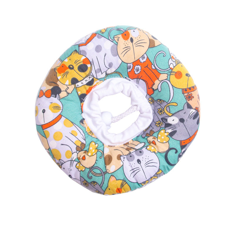 宠物伊丽莎白圈仓鼠兔子猫咪狗狗项圈耻辱圈绝育脖套颈头套沙白圈,淘宝优惠券,粉丝福利购,淘宝优惠卷