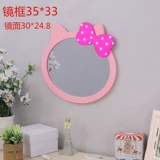 Творческое зеркало зеркало мультфильм в ванной комнате