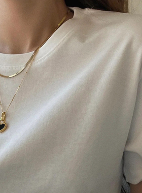 轻奢小众项链女ins吊坠