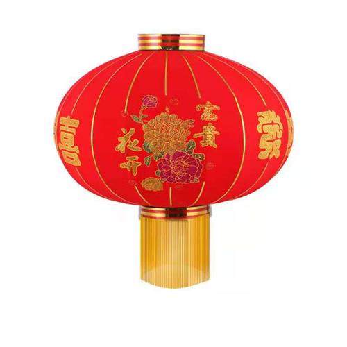 厂家植绒布灯笼户外防水大红喜福字广告宫灯结婚新年长杆灯笼,淘宝优惠券,粉丝福利购,淘宝优惠卷