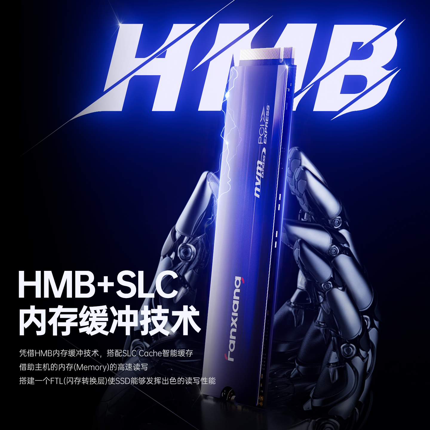 Fanxiang pcie4.0 solid state drive