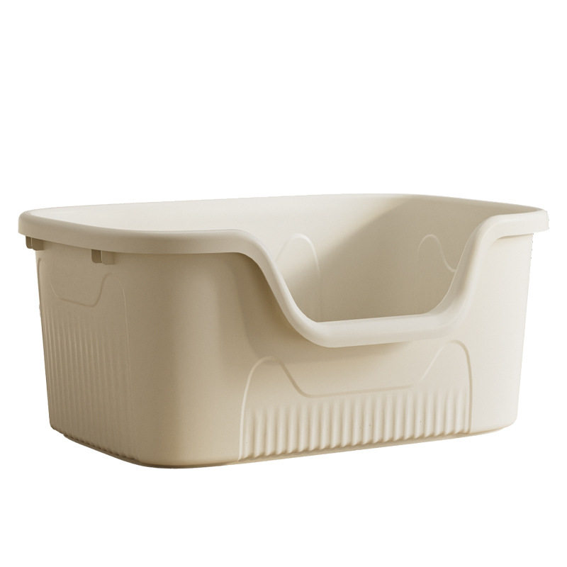 猫咪宠物用品超大号开放式防外溅猫厕所特大号猫沙盆半封闭猫砂盆,淘宝优惠券,粉丝福利购,淘宝优惠卷