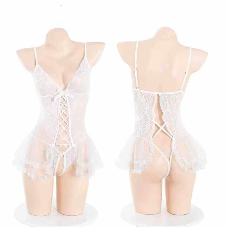 女性感新娘婚纱2025新款角色扮演衣服透视蕾丝内衣大码胖mm趣味情,淘宝优惠券,粉丝福利购,淘宝优惠卷