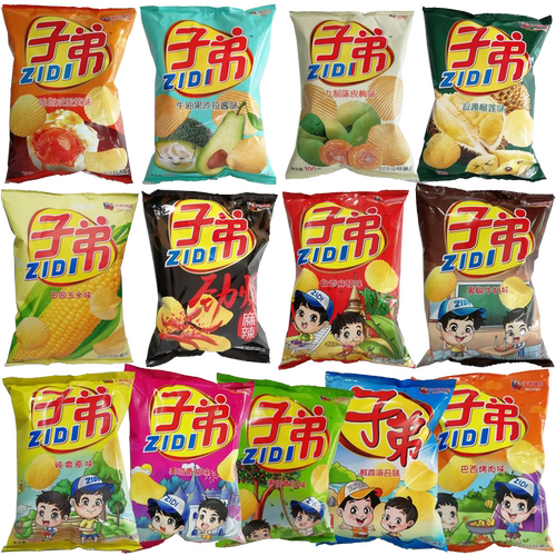 云南特产子弟薯片95g麻辣土豆片多口味整箱休闲小吃零食大礼包 - 图3