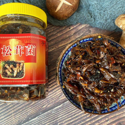 云南野生菌蘑菇香菇菌红土园菌子零食小吃下饭菜干拌面调料礼品 - 图2