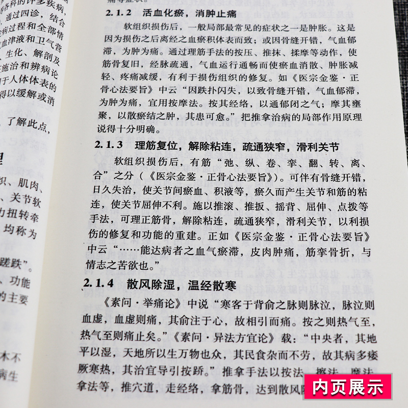 大成推拿术大成推拿学派学术上主张从整体观点出发以中医理论为指导以古今推拿术为手段因人施法为原则便于掌握中国中医药出版社 - 图3