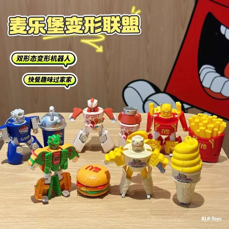 儿童变形机器人金刚汽车变形玩具车男孩益智变形金刚玩具车 - 图0