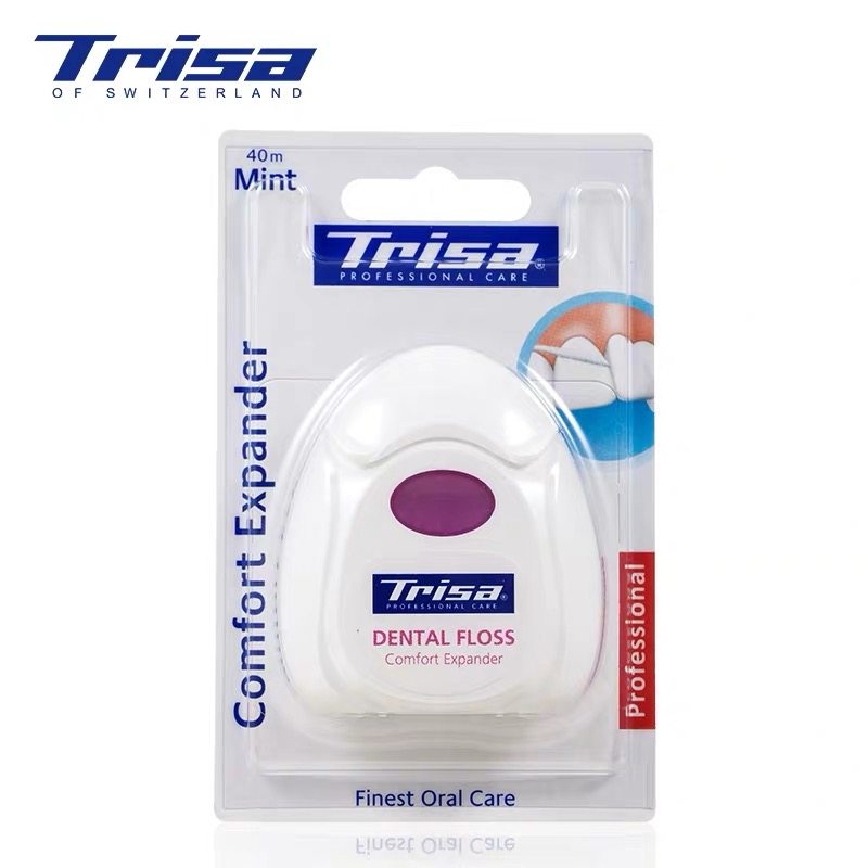 trisa瑞士原装进口优护膨胀牙线 TRISA牙线/牙线棒