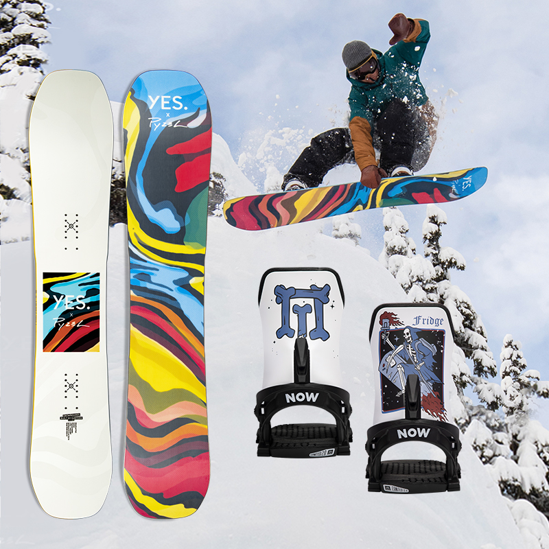 冷山YES滑雪板单板滑雪单板公园滑行雪板限量早发2324新款 - 图0