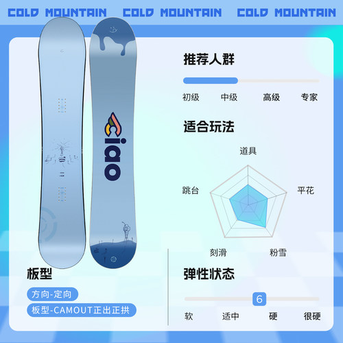 冷山NITRO滑雪板PHASE X CINELLI尼卓全能滑雪单板男女2526新款 - 图0