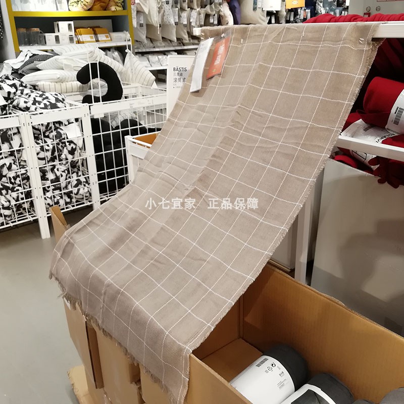 包邮宜家正品沃克洛格休闲毯110x170沙发盖毯可用作披肩围脖保暖 - 图3