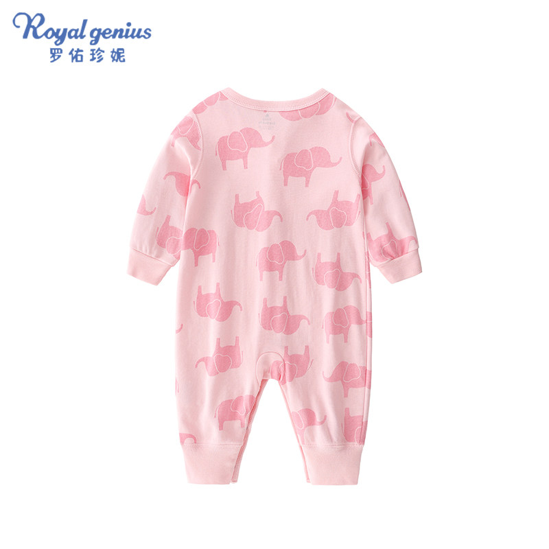 早秋装宝宝衣服春秋长袖哈衣内衣 royalgenius童装连身衣/爬服/哈衣